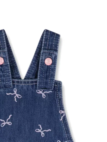 Kombinezon jeansowy dziecięcy Billieblush niebieski