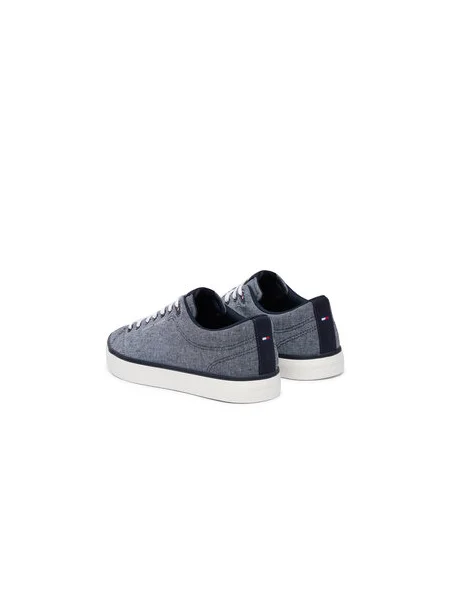 Teniszcipő Tommy Hilfiger Th Hi Vulc Core Low Chambray kék
