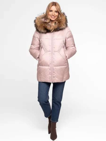 Kurtka Perso różowa