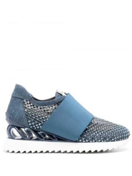 Sneakerși Le Silla chunky albastru