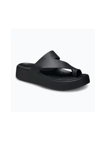 В'єтнамки Crocs Getaway Platform Toe Loop black чорні