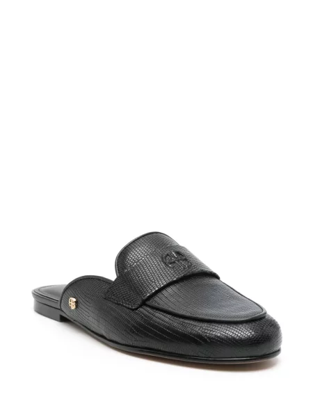 Papuci tip mules Anine Bing negru