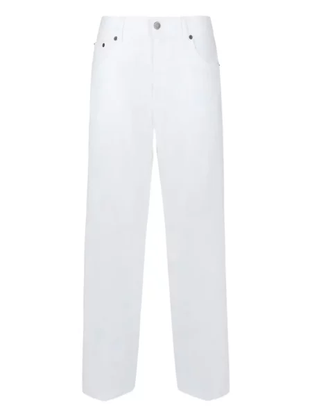 Blugi drepți Haikure alb