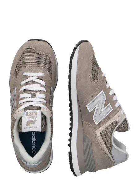 New balance Nízke tenisky / tmavošedá sivá