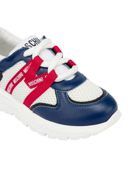 Sneakersy dziecięce Moschino białe