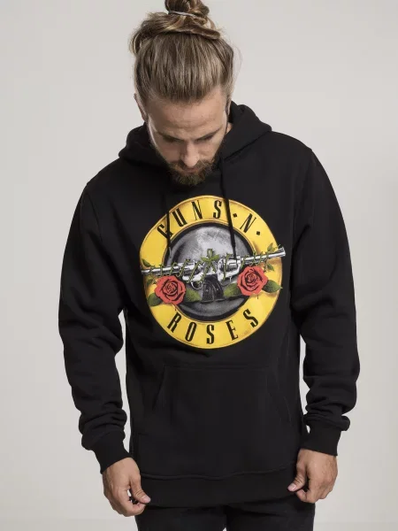 Bluza z kapturem Merchcode z kapturem czarna