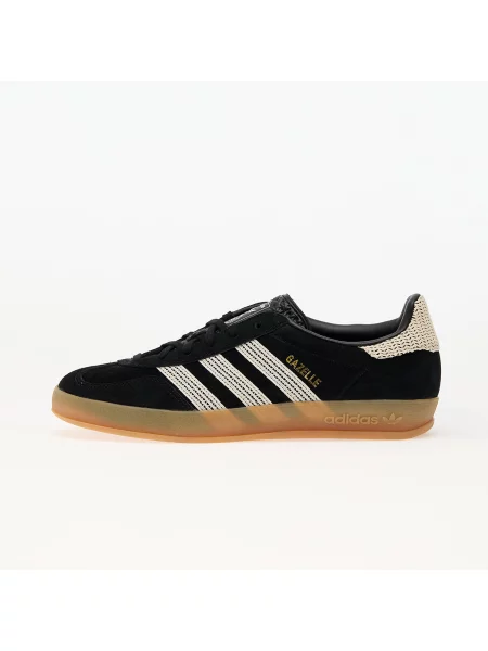 Sneakers adidas Gazelle Indoor W Core Black/ Wonder White/ Gum EUR 37 μαύρο
