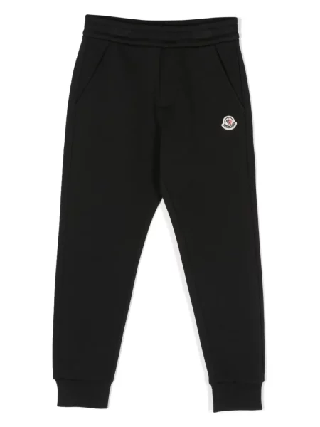 Spodnie dziecięce Moncler Enfant czarne