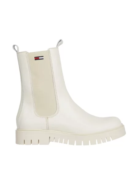 Sztyblety Tommy Jeans białe