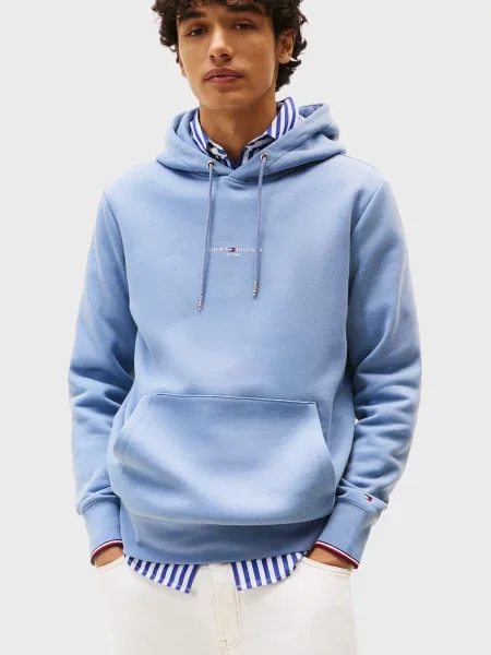 Толстовка Tommy Hilfiger голубая
