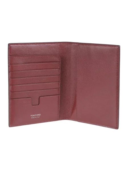Portfel Tom Ford czerwony