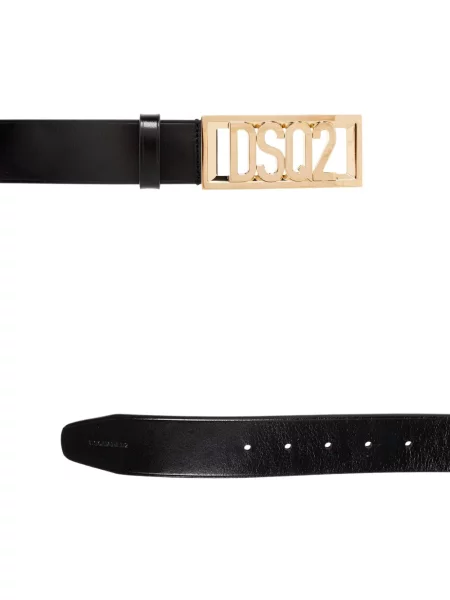 Curea Dsquared2 din piele negru