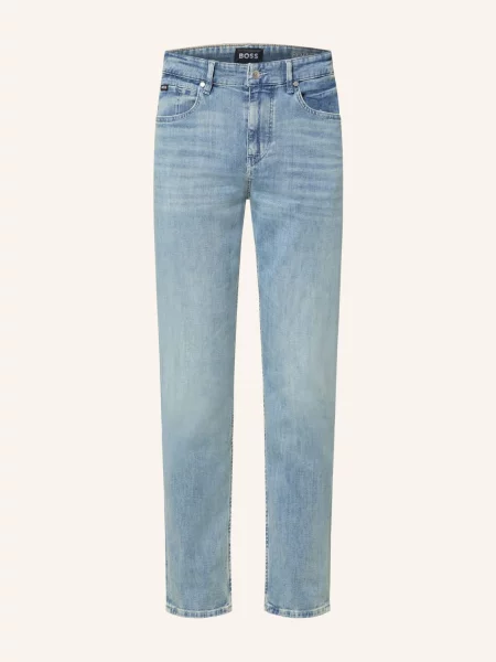 Boss Džíny Regular Fit bright blue modré
