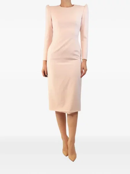 Lung rochie midi Jenny Packham roz