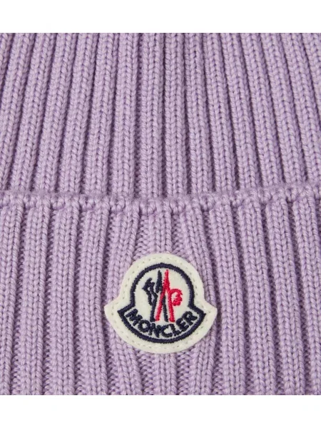 Gyerek sapka Moncler Enfant lila
