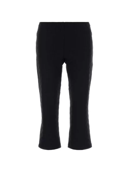 Pantaloni Gucci din jerseu negru