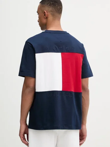 T-shirt o kroju relaxed fit z czystej bawełny Tommy Hilfiger