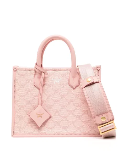 Geantă shopper Mcm roz