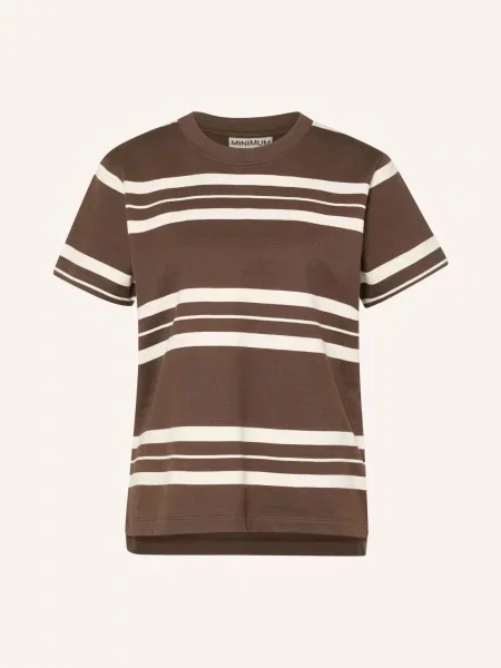 Minimum T-Shirt Lilou braun