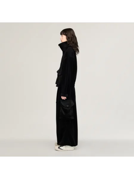 Bunda VELVET CORDUROY UTILITY BLOUSON černá