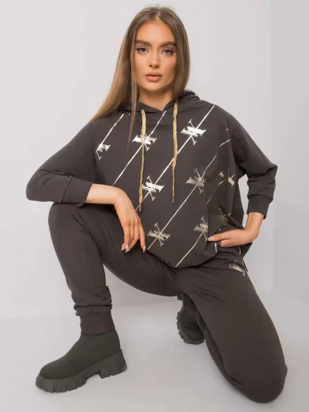 Komplet dresowy Relevance khaki