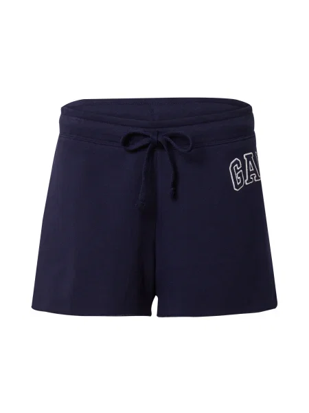 GAP Pantaloni bleumarin alb