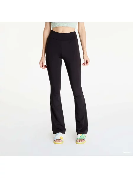 Leginsy Urban Classics Ladies Recycled High Waist Flared Leggings Black M czarne