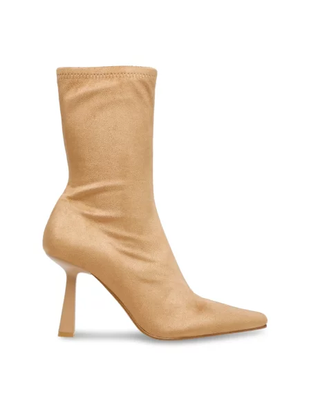 Botki Steve Madden skórzane brązowe
