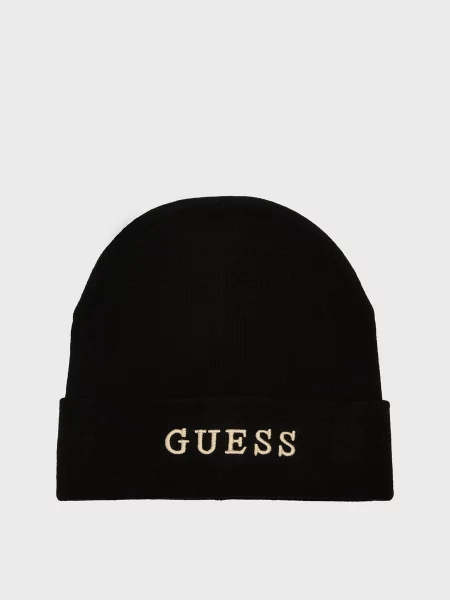 Шапка Guess чорна