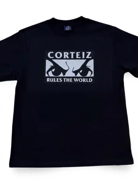 Tricou Corteiz cu imagine negru