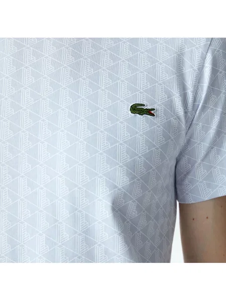 Футболка Lacoste голубая