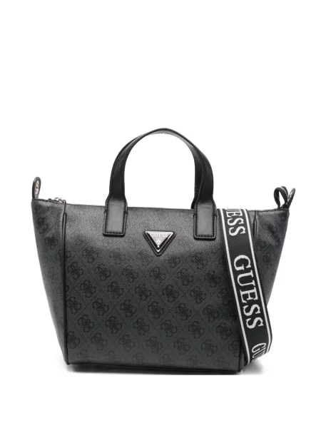 Geantă shopper Guess negru