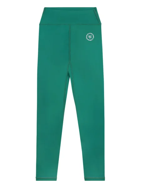 Leggings Sporty & Rich cu imagine verde