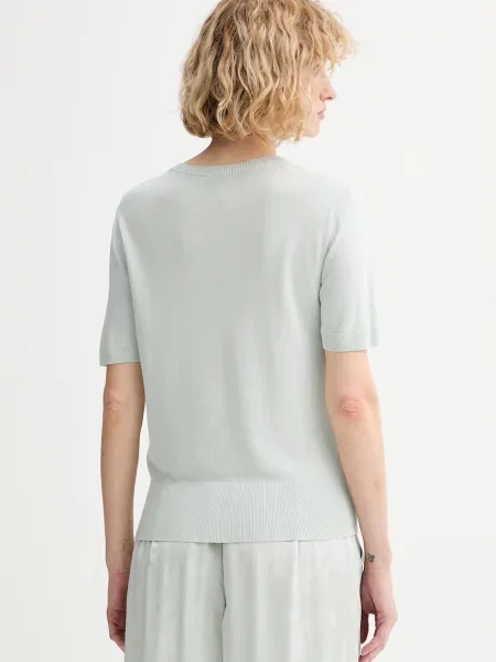 Calvin Klein Bluzka Z Dzianiny blau zielona