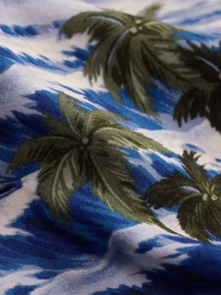 Cămașă Ralph Lauren Rrl scurtă albastru