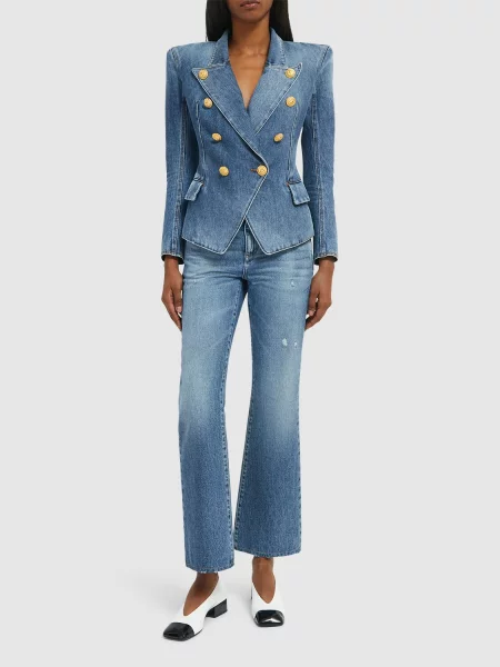 Τζιν kαμπάνα Balmain μπλε