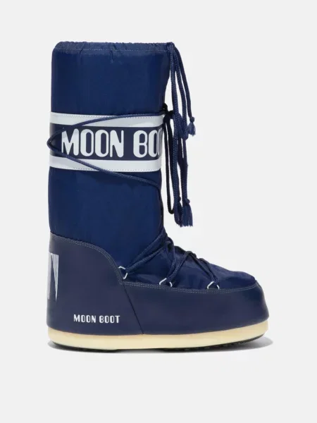 Дутики Moon Boot синие