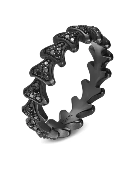 Diamant inel David Yurman negru