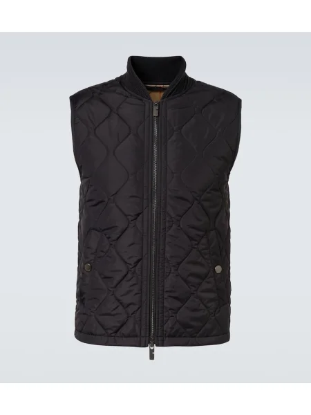 Prošívaná vesta Burberry černá