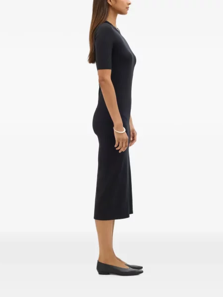 Rochie midi Another Tomorrow negru