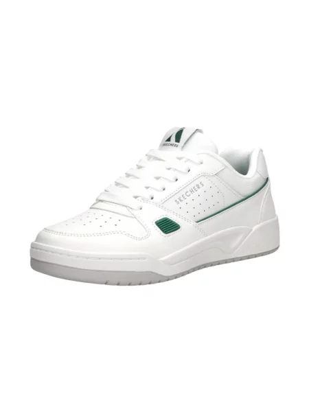 Sneakersy Skechers skórzane białe