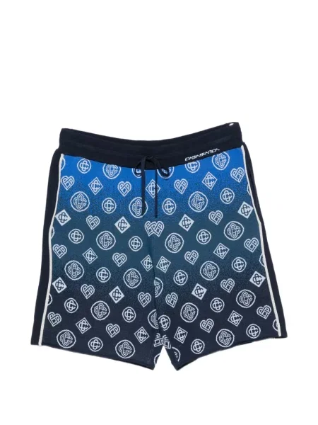 Pantaloni scurți Casablanca cu gradient albastru