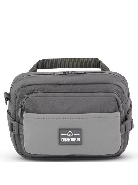 Johnny Urban Torbica za okrog pasu Travis svetlo / temno siva