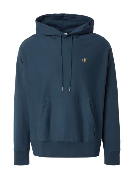 Geacă de blugi Calvin Klein Jeans albastru
