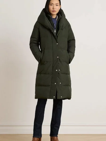 Lauren Ralph Lauren geacă cu puf pentru femei verde