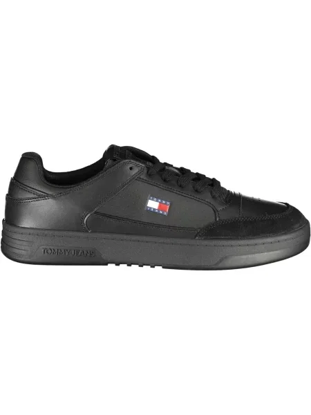 Sneakerși Tommy Hilfiger negru