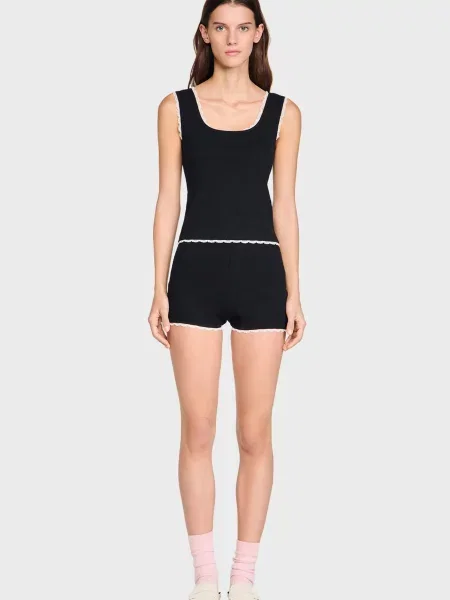 Майка Sandro чорна