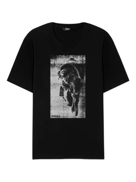 Tricou Versace cu imagine negru