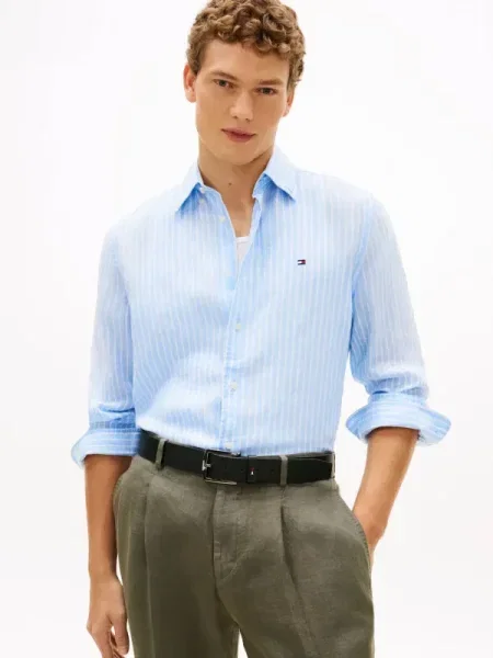 Tommy Hilfiger De in cămașă albastru