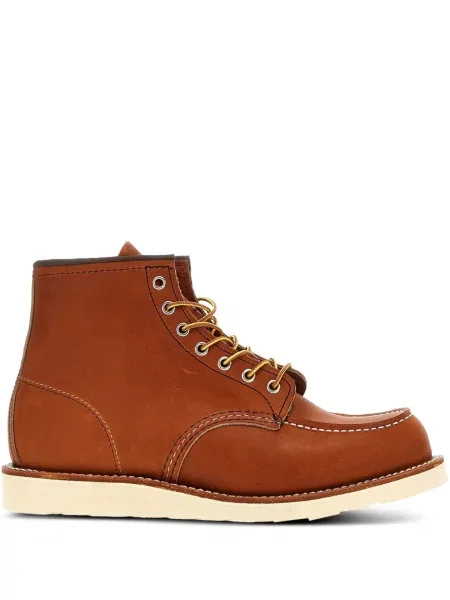 Botine Red Wing Shoes din piele clasici roșu